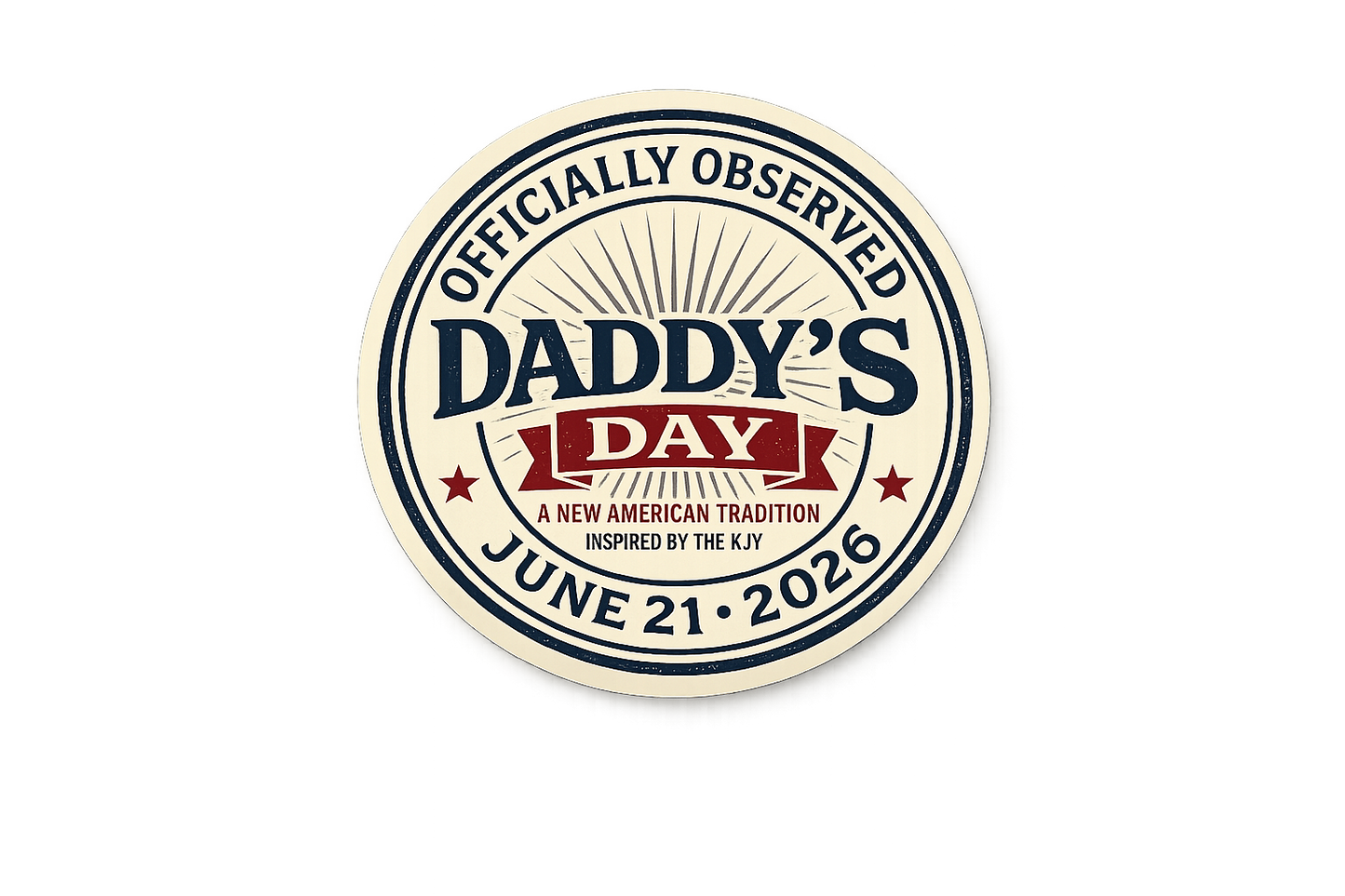The Commemorative Seal Sticker