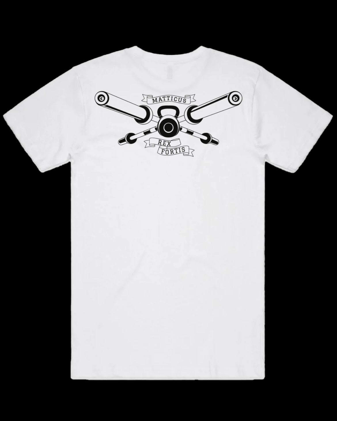Matticus Rex Fortis Tee (White)