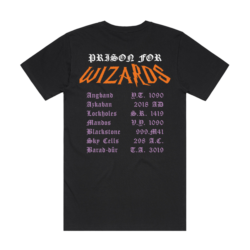 Shayne Smith - Prison for Wizards Would Tour T-shirt