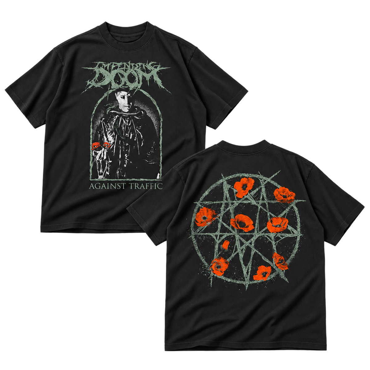 Impending Doom x Against Traffic Industries - Against Traffic Tee