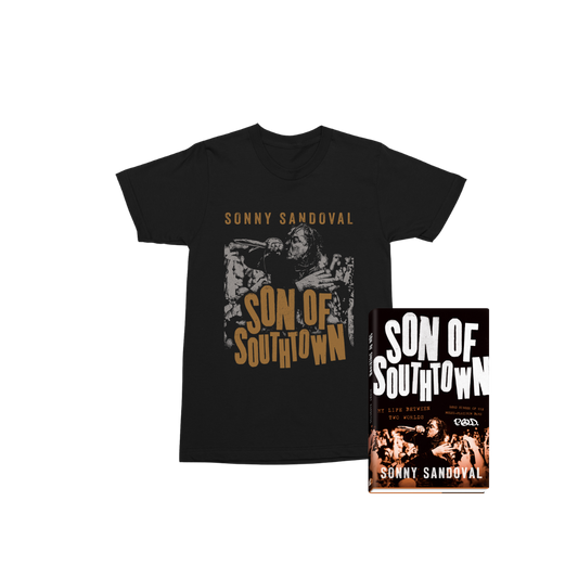 Sonny Sandoval - Son of Southtown T-Shirt & *SIGNED* Book Bundle