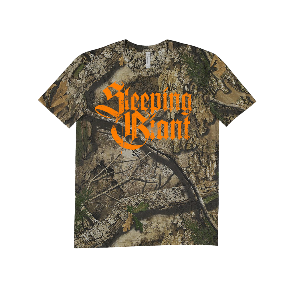 Sleeping Giant - Throne Room Camo T Shirt