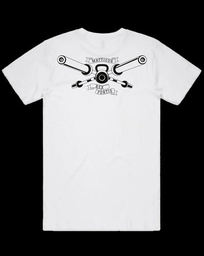 Matticus Rex Fortis Tee (White)