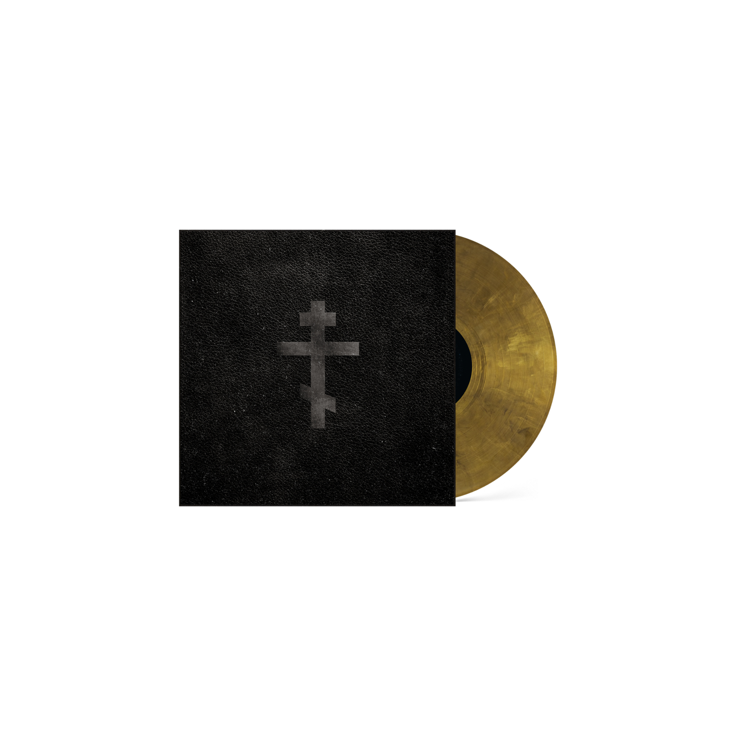 HolyName - THREE BAR CROSS 7" Vinyl (Gold Fragments)