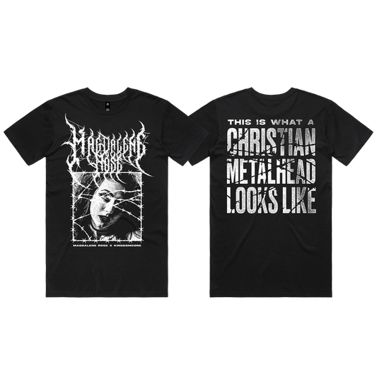 KingdomCore x Magdalene Rose - This Is What A Christian Metalhead Looks Like Tee