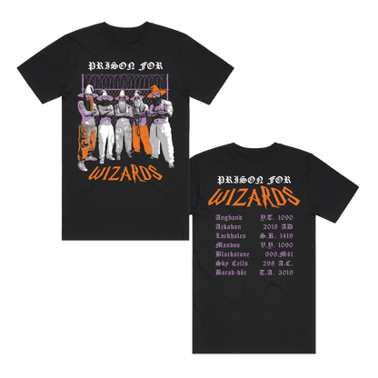 Shayne Smith - Prison for Wizards Would Tour T-shirt