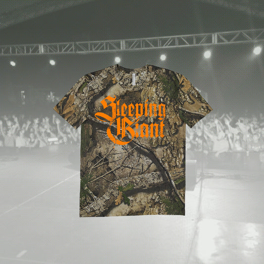 Sleeping Giant - Throne Room Camo T Shirt