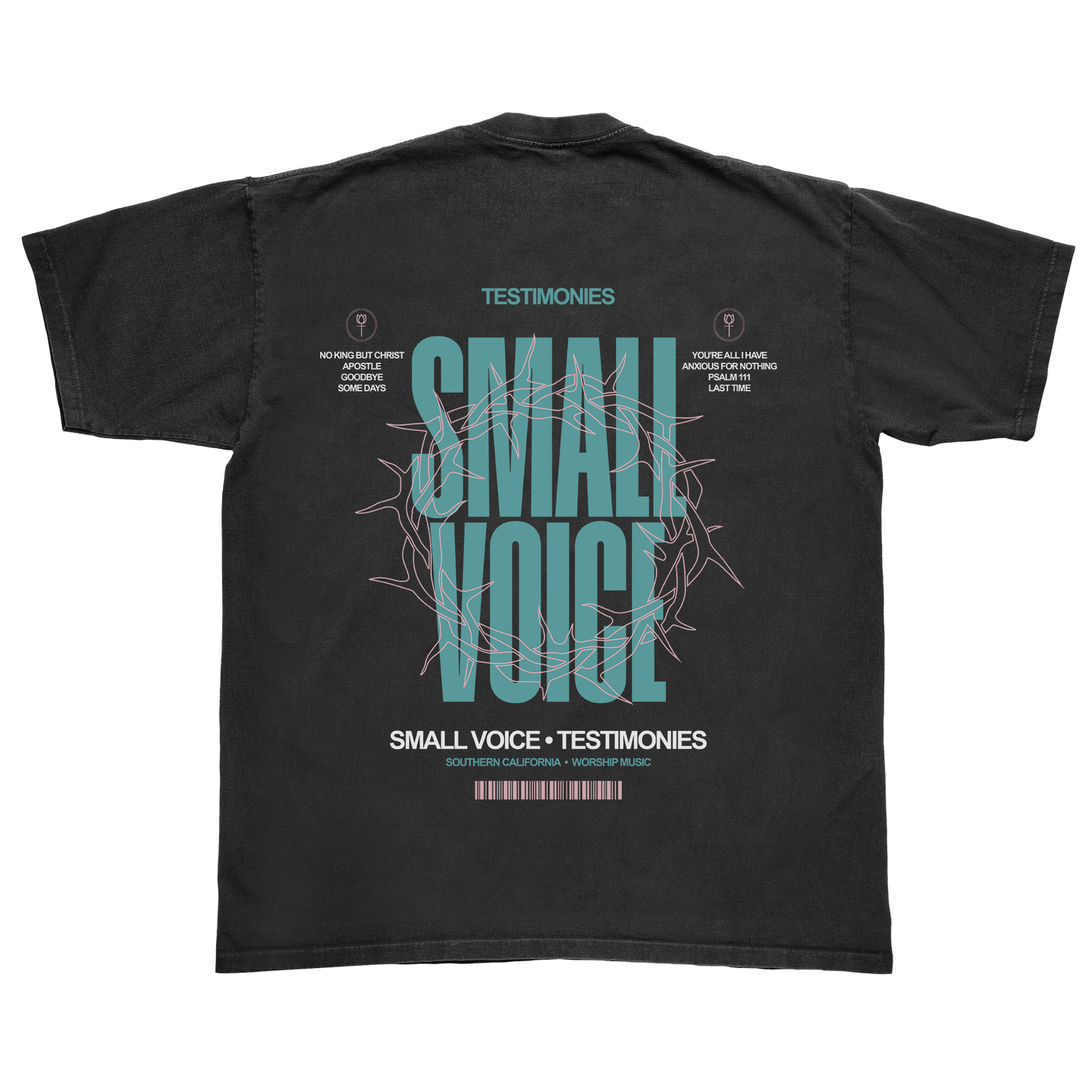 Small Voice - Testimonies Album Tee