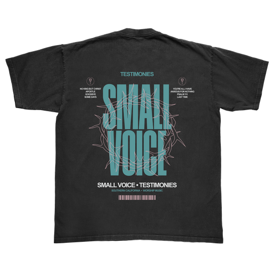 Small Voice - Testimonies Album Tee