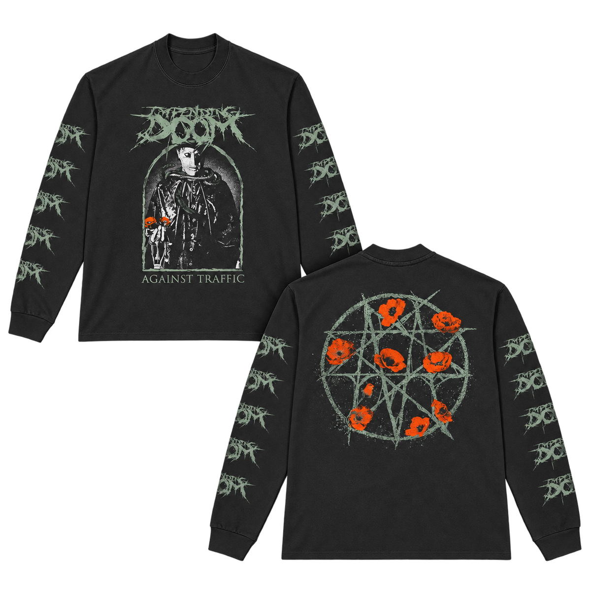 Impending Doom x Against Traffic Industries - Against Traffic Long Sleeve